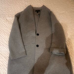 J. Crew Women's Gray Trench Coat